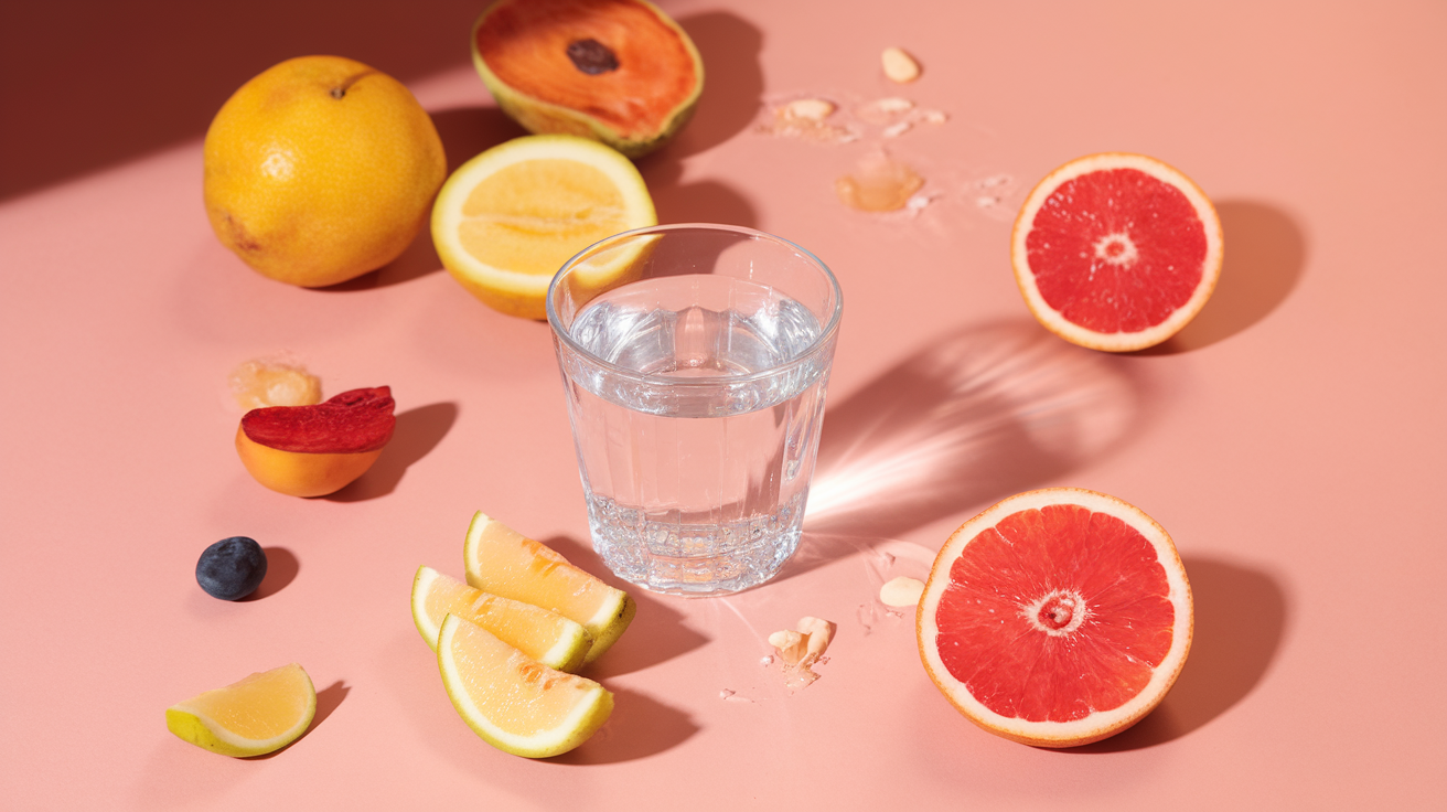 Žena s krásnou zářivou pokožkou pečující o svou pleť přírodními metodami